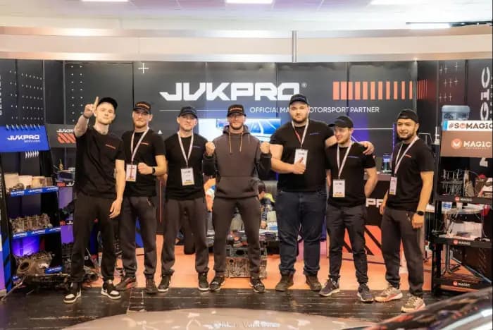 JVK PRO team at Magic Motorsport exhibition